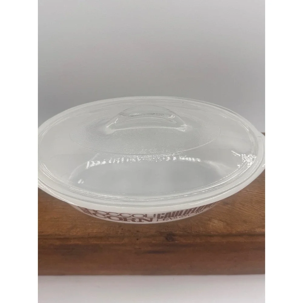 Glasbake vintage milk